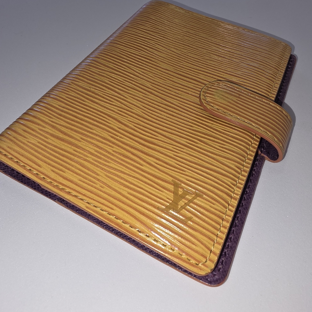 Louis Vuitton Yellow and Purple Wallet